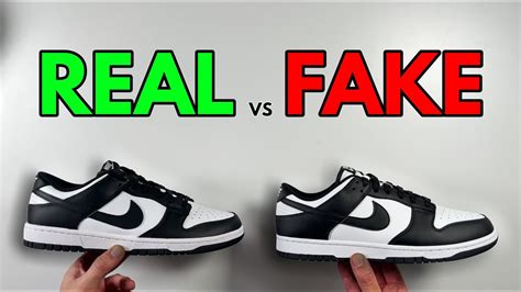 nike dunks false spotting